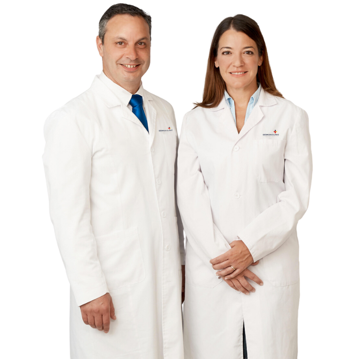 Directores de German Clinic Marbella - Dr. Ignatius Chatziandreou y Dra. Rocío Estella